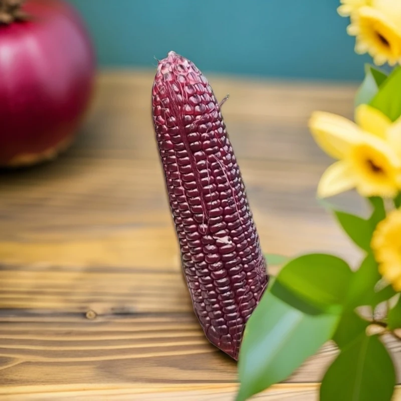 安徽皖南高山黑玉米网红玉米紫糯玉米皮薄口感细腻可代餐