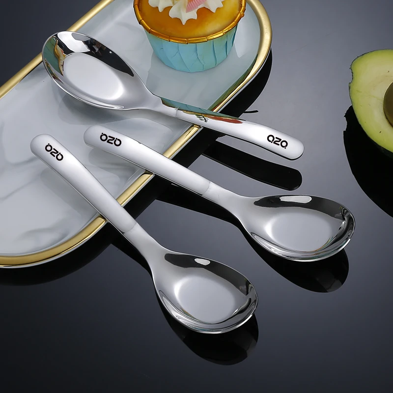 （拍1发3）304不锈钢汤勺加厚易清洗不生锈家用如意勺