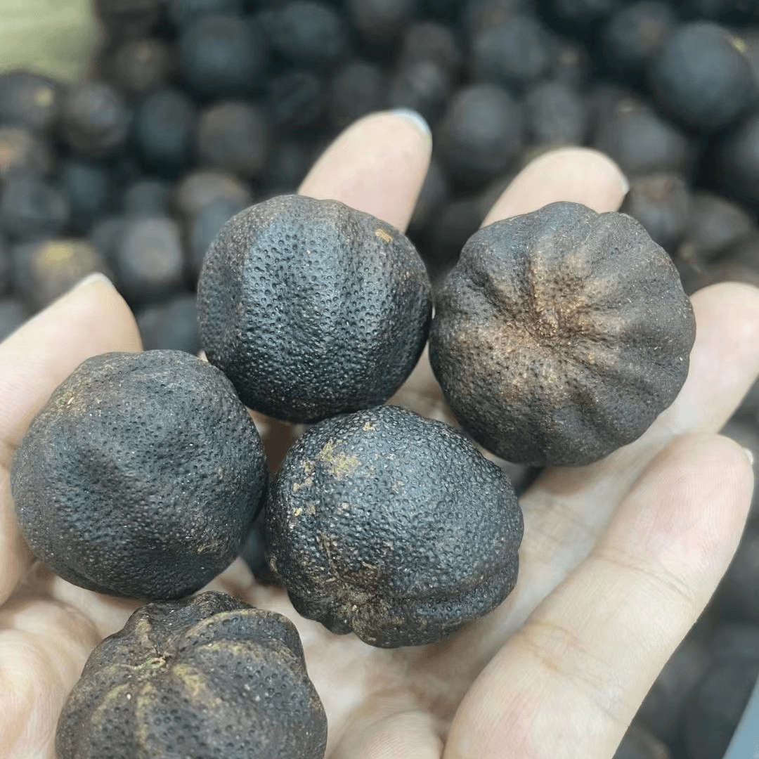 小灯笼 28年陈化.原生态 柑宝 桶装 5 斤【新会陈皮果 】