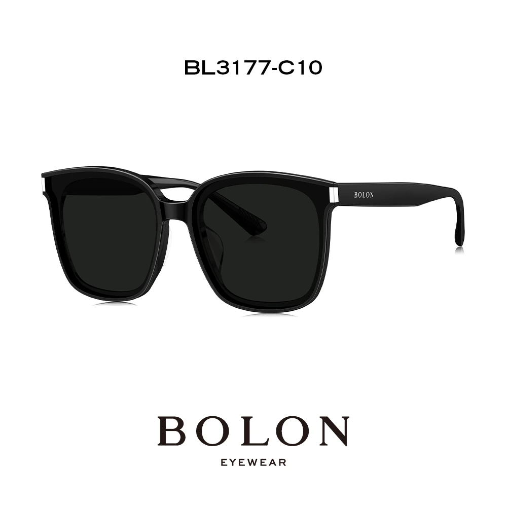 BOLON暴龙眼镜24新品板材太阳镜防晒偏光镜个性墨镜男女潮BL3177