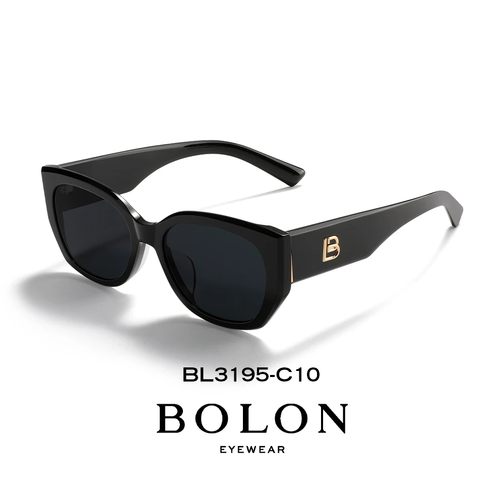 BOLON 暴龙眼镜24新品猫眼偏光镜防晒太阳镜女修颜百搭墨镜BL3195