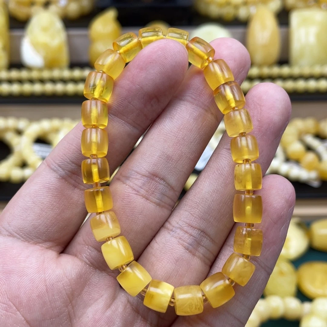 琥珀裸石未镶嵌琥珀蜜蜡