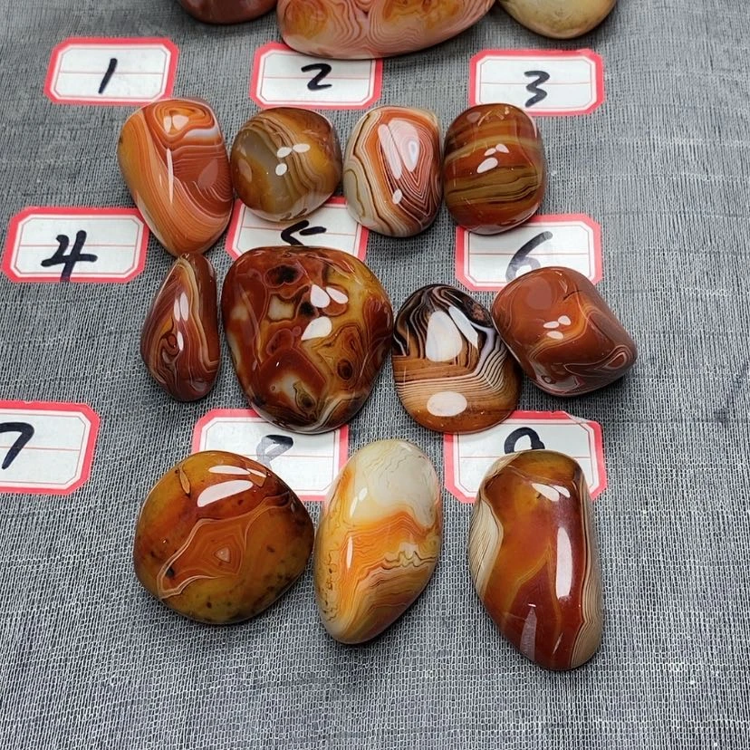 【闪购商品】玛瑙珠宝奇石未镶嵌红**