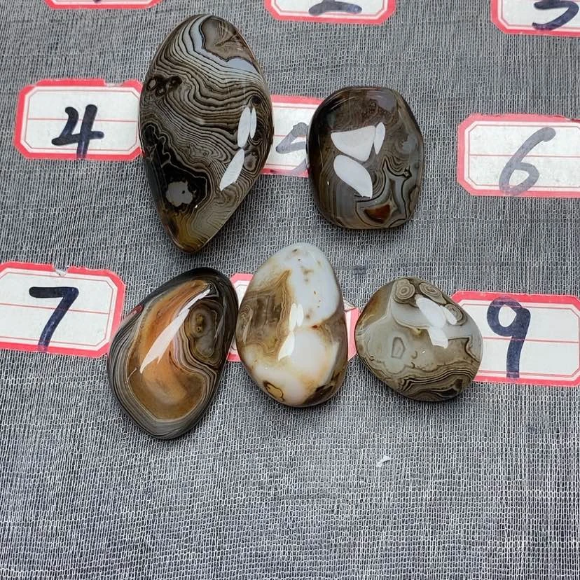 【闪购商品】玛瑙珠宝奇石未镶嵌湛*蓝1个钥匙扣