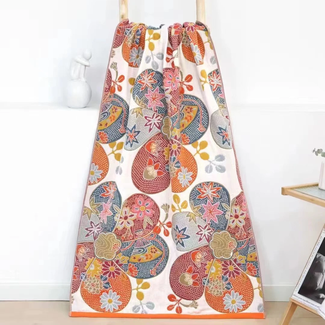 【帕拉图】80*160多层纯棉纱布浴巾