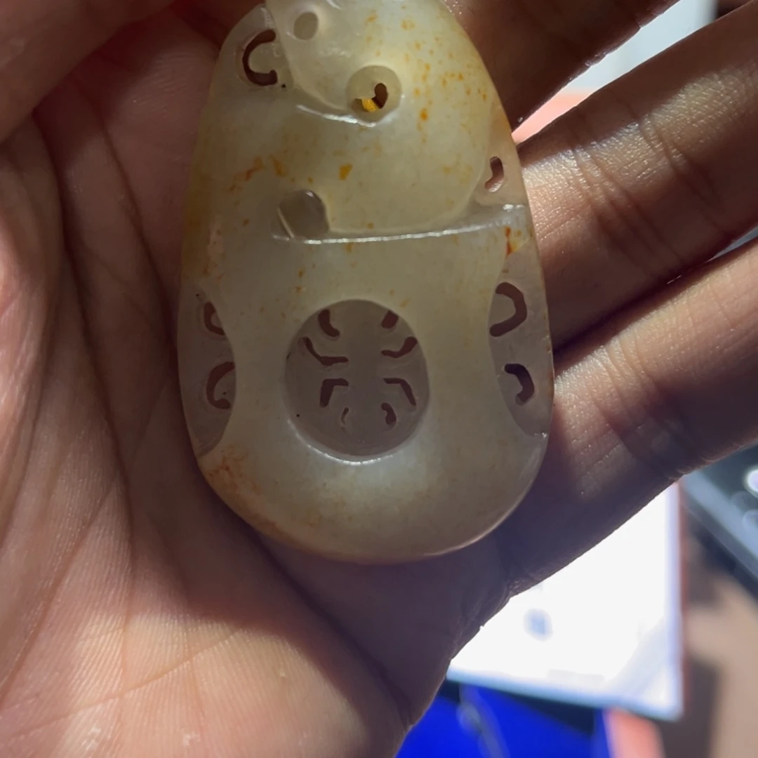 和田玉颈饰未镶嵌薰****n