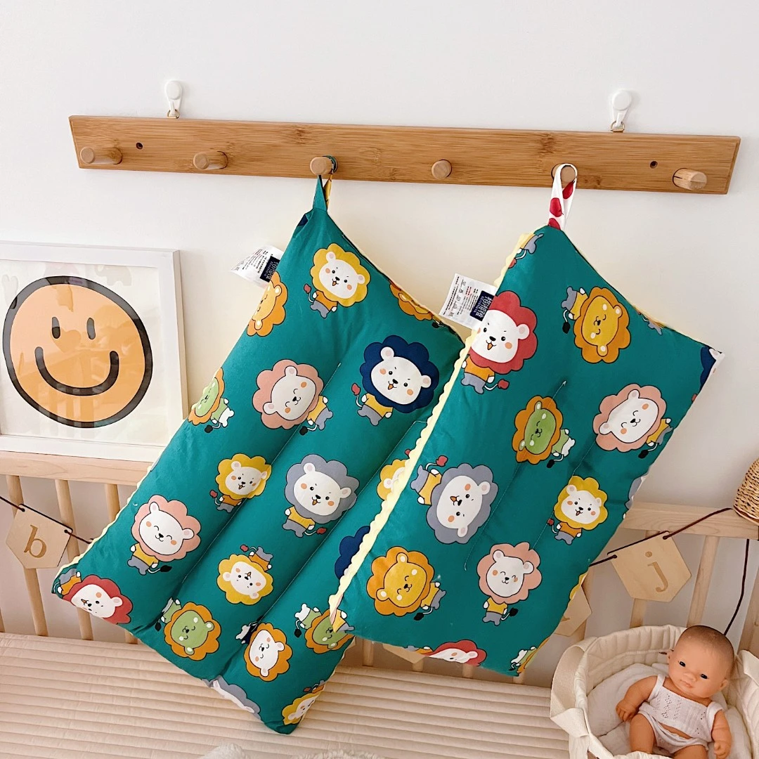 儿童安抚豆豆枕宝宝卡通幼儿园枕芯可爱透气