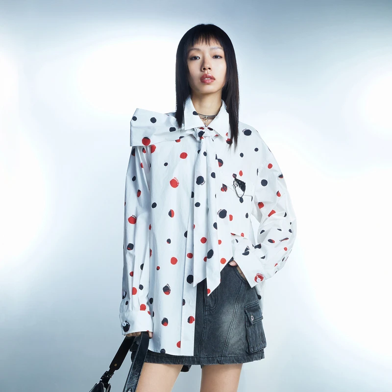 【商场同款】【小鬼怪】PHORM2024秋装新款衬衫C12622436