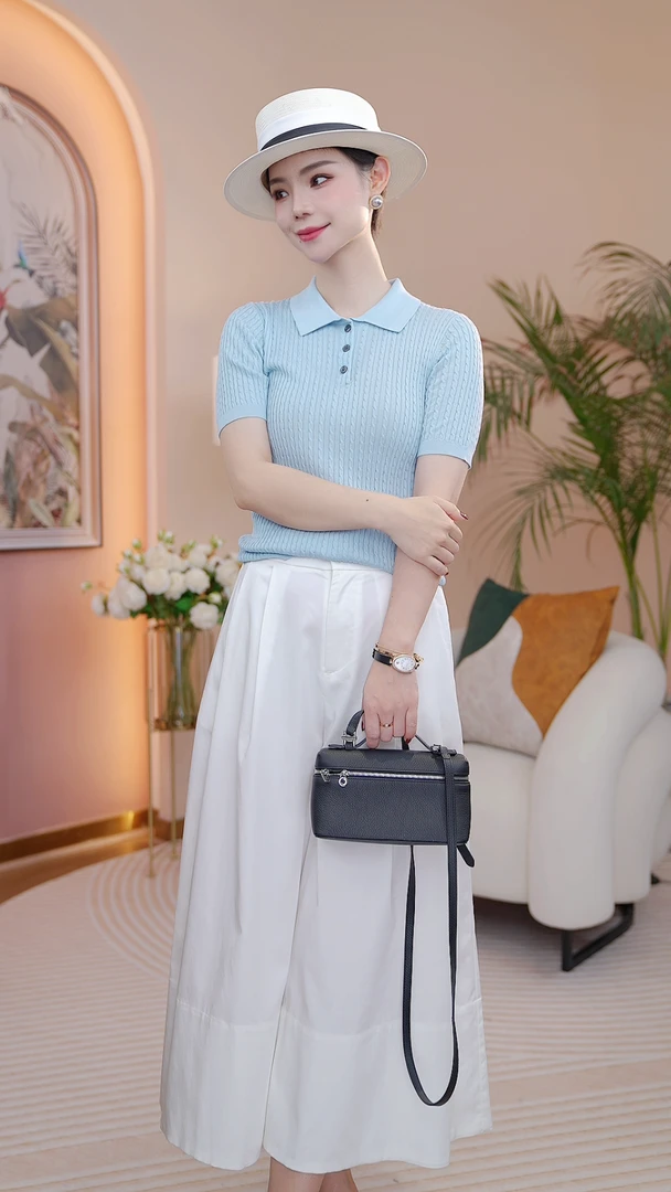 【蜜客专属】举步生风｜腔调时髦设计感慵懒风裙裤KZ775