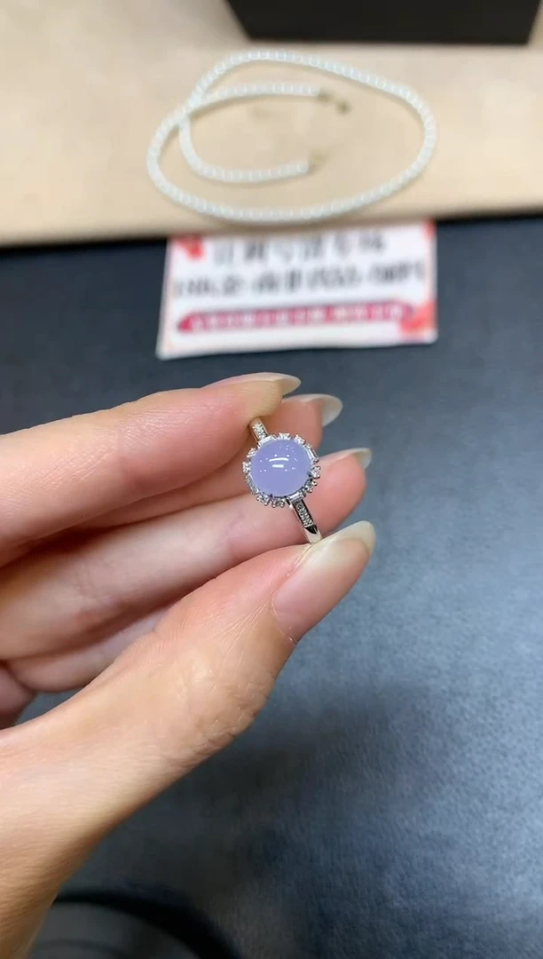 【闪购商品】翡翠戒指18K金镶嵌【无鉴赏期