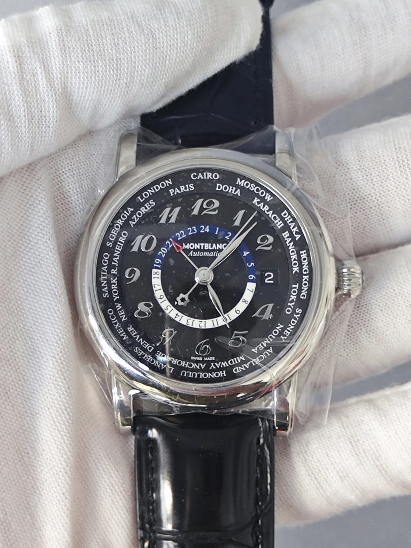 95新 Montblanc/万宝龙 明星/42盘/自动机械男表