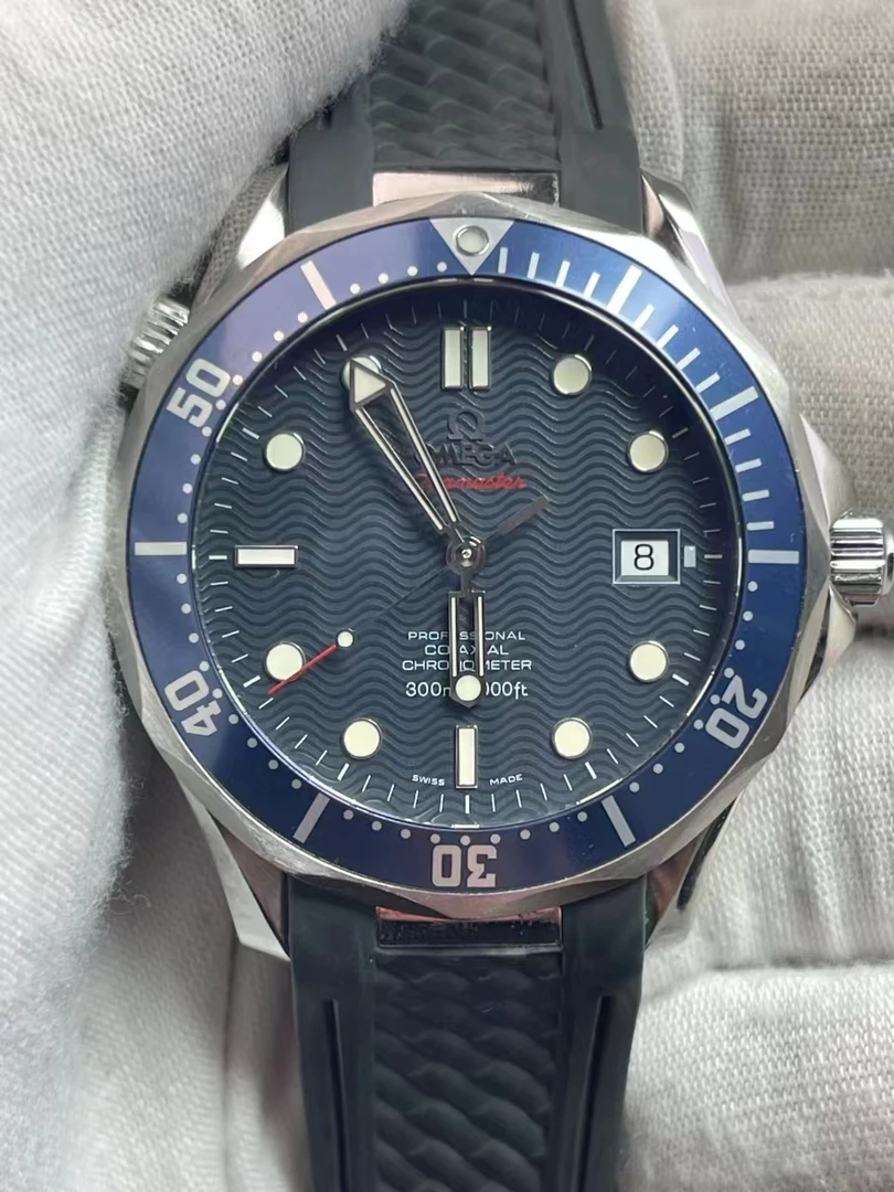 95新 Omega/欧米茄 海马300/41盘/自动机械男表