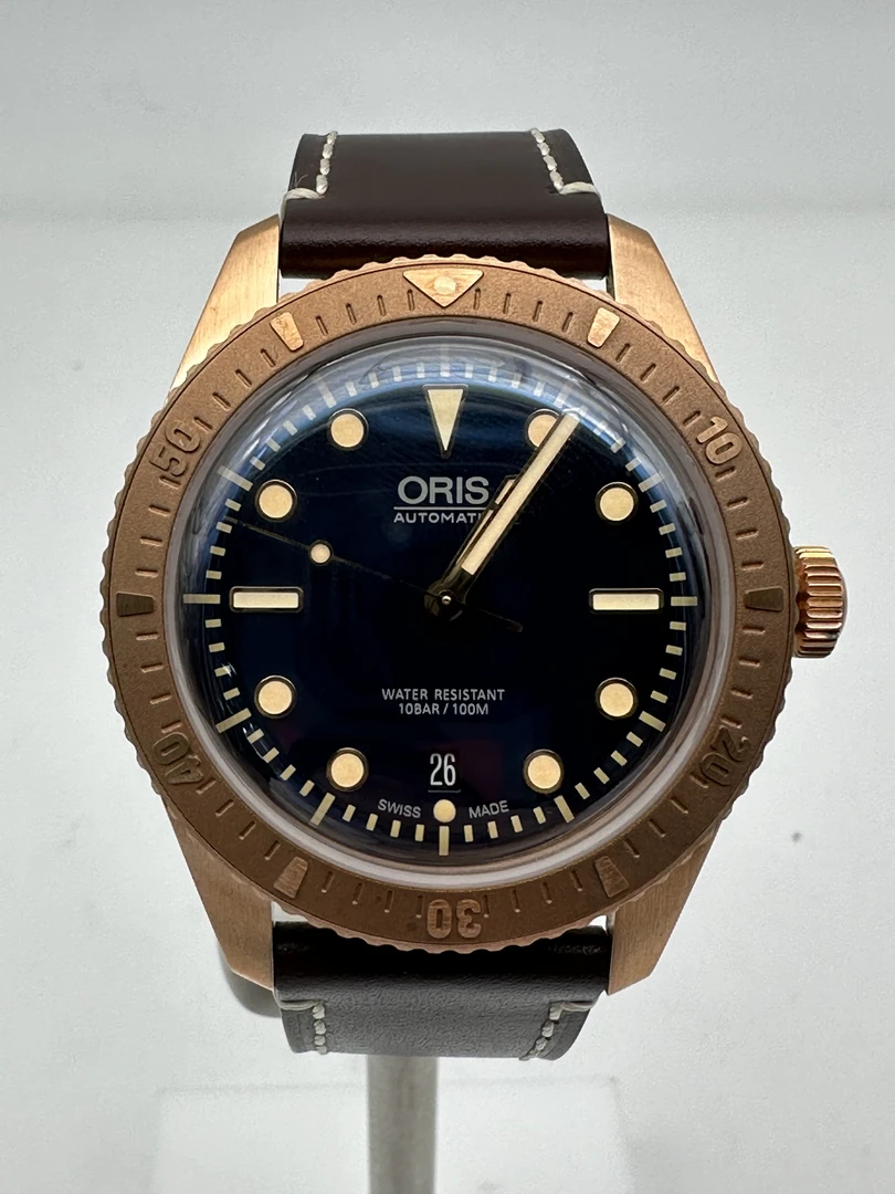 99新 Oris/豪利时 潜水系列/42mm/自动机械男表