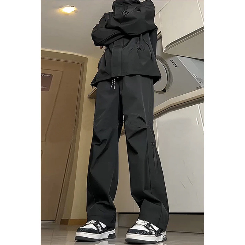 三防水冲锋裤男款春秋美式机能裤子百搭防风登山裤男士冲锋裤休闲