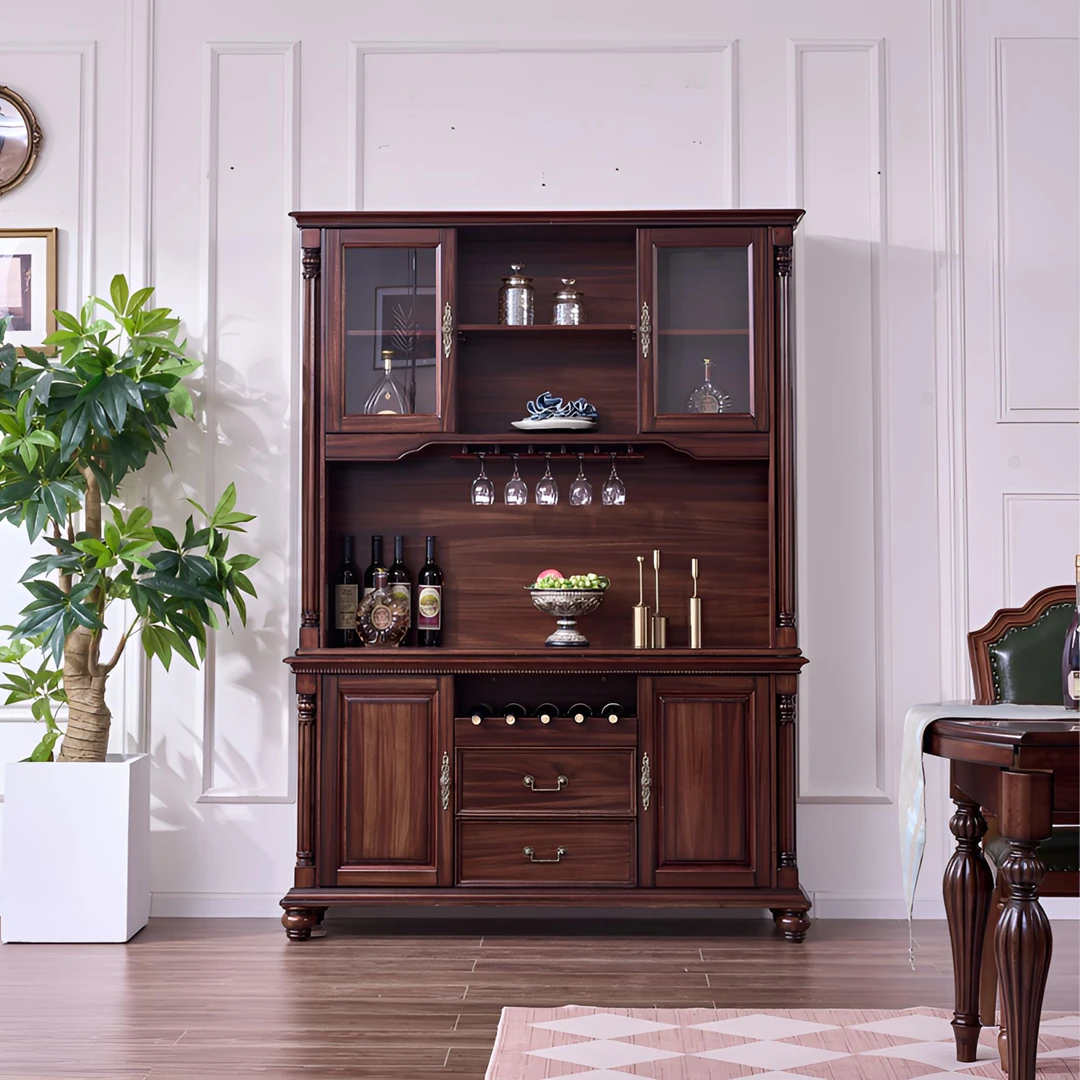 K-801# 酒柜餐边柜美式客厅家用简约隔断玄关餐厅美式客厅置物