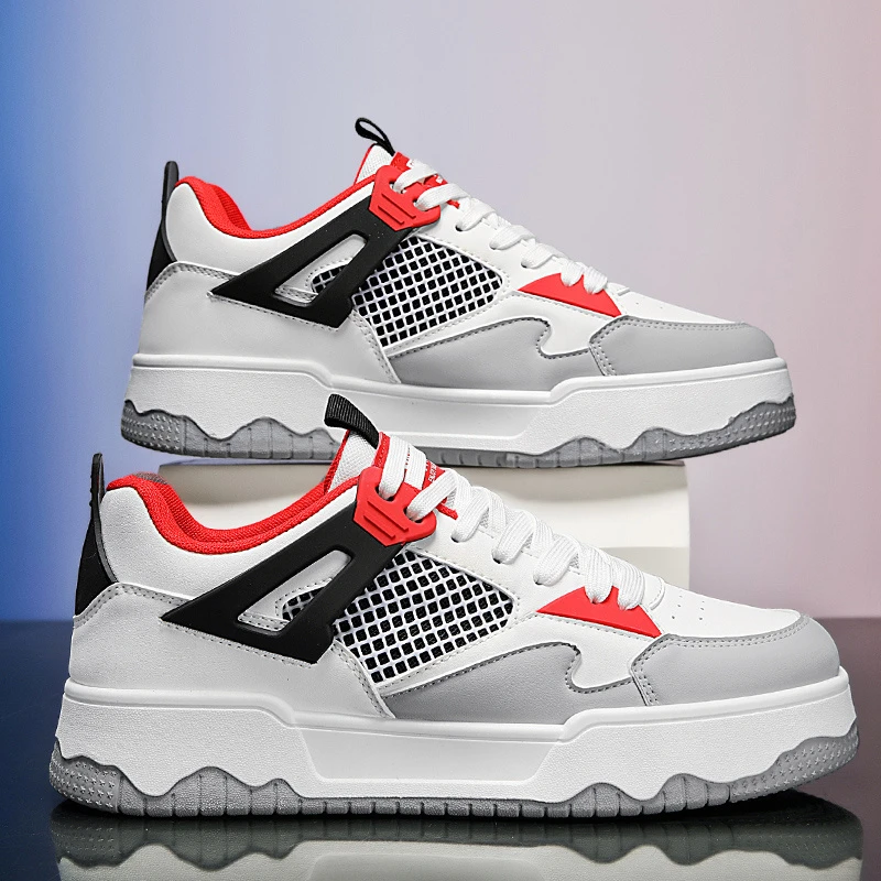 低帮板鞋经典板鞋休闲鞋运动鞋夏季透气春季闲鞋男士百搭潮流潮鞋