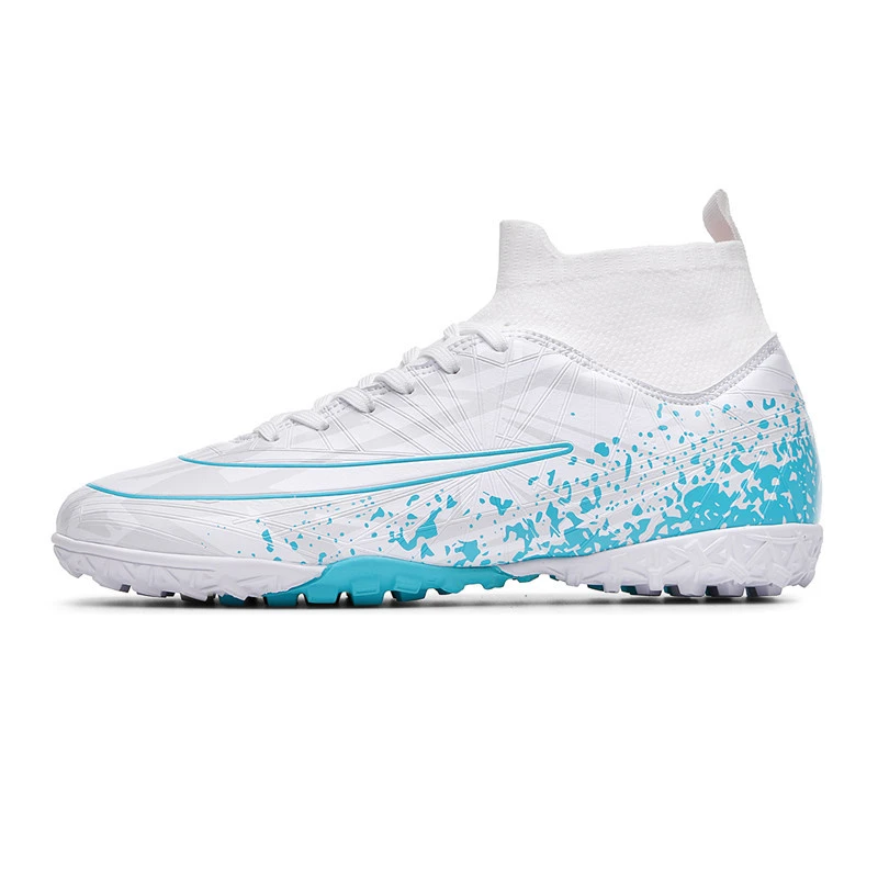 新款足球鞋青少年长钉碎钉足球鞋