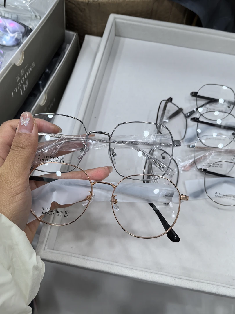 品质板材插芯复古镜框