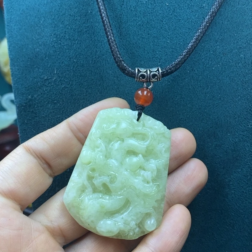 【闪购商品】蛇纹石玉吊坠，未镶嵌