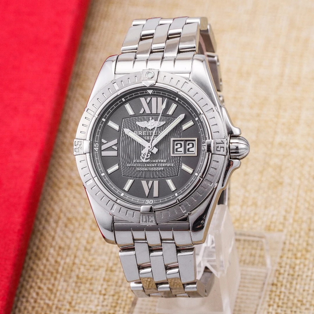 95新 BREITLING/百年灵 自动机械男表银河系列A49350