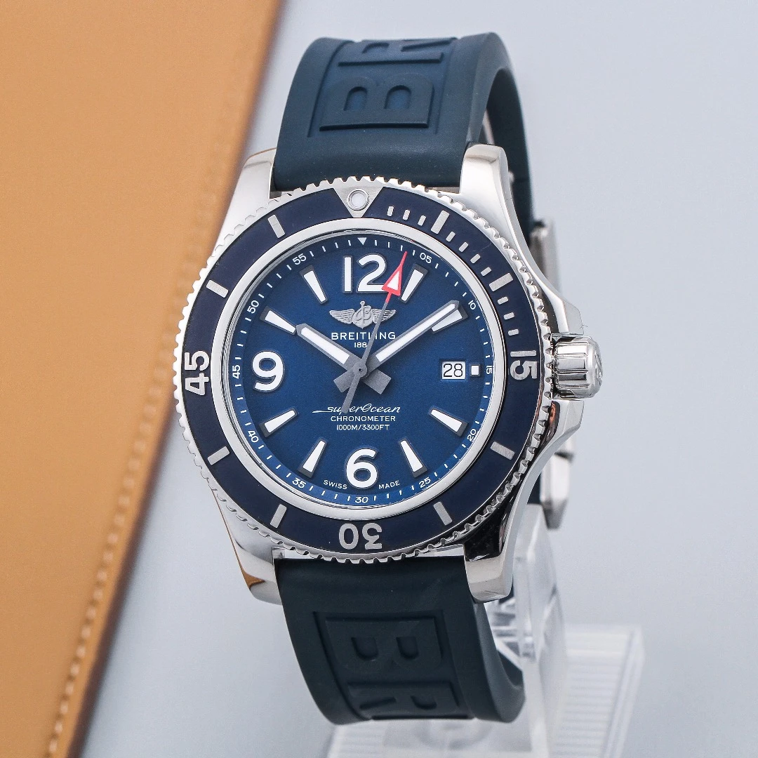 99新 BREITLING/百年灵 超级海洋系列A17367/21年全套/表径44mm