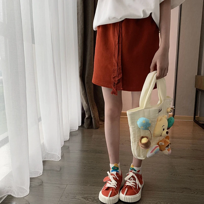 西西家2024夏款韩版女童百搭简约休闲半身裙JX8881
