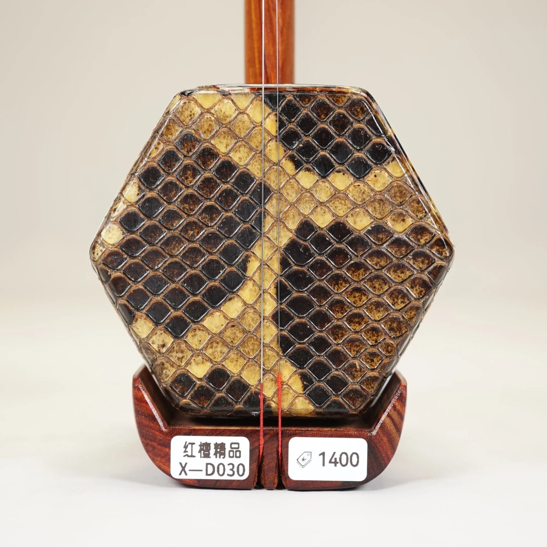 张连均红檀精品二胡民族乐器成人教学初学者专业演奏奚琴阁