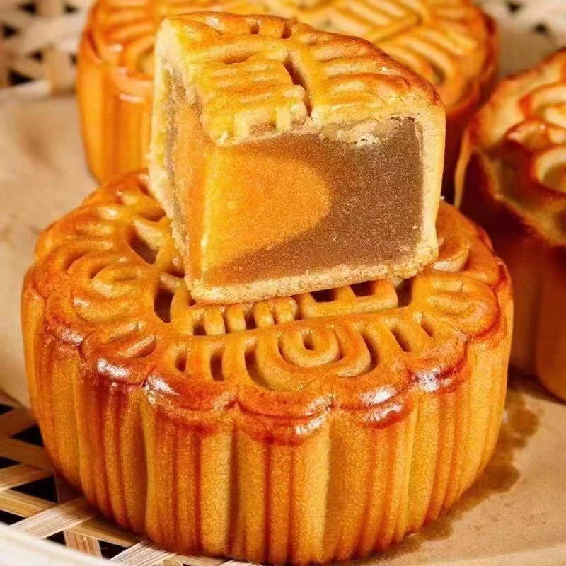 【拍1发10个】莲蓉蛋黄月饼整箱