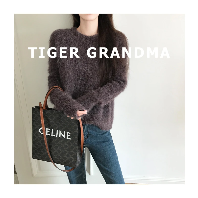 大奇TG 2410 78%秘鲁进口苏力羊驼毛超毛绒感毛衣