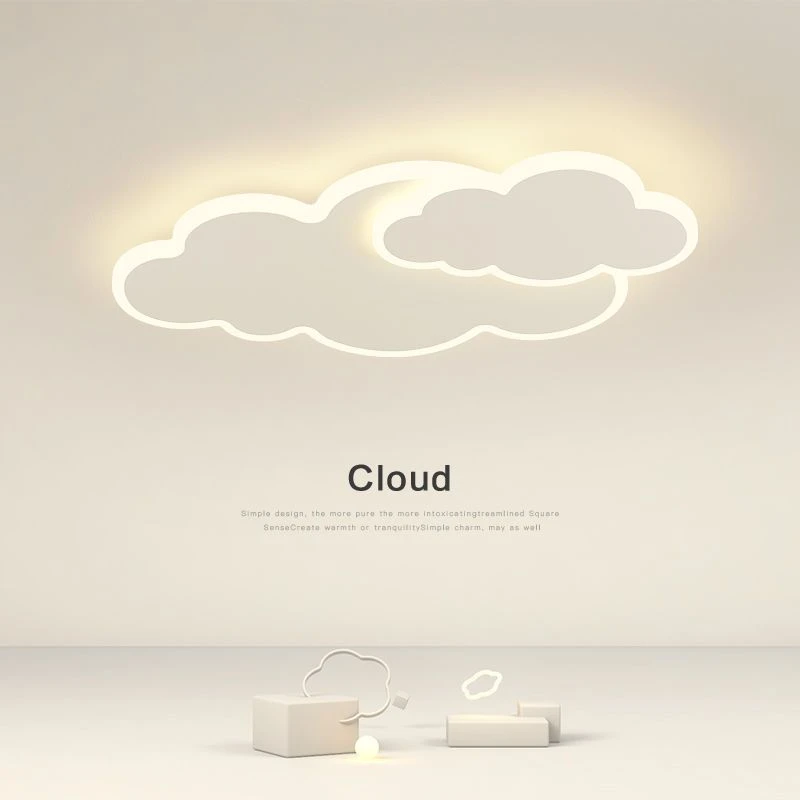 2025新款儿童房灯网红吸顶灯简约现代北欧灯具照明卧室家居智能灯