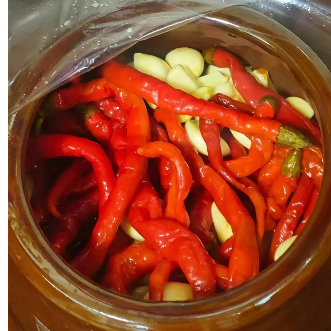 【婷妹子】湖南农家酸辣椒 泡红椒 一包200克