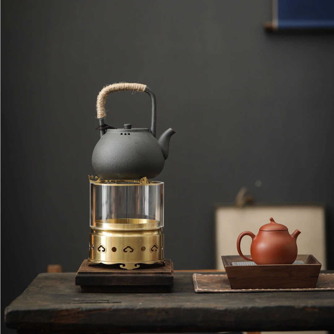 观火炉明火网红款围炉煮茶炭炉侧把茶壶碳火炉功夫茶具家用