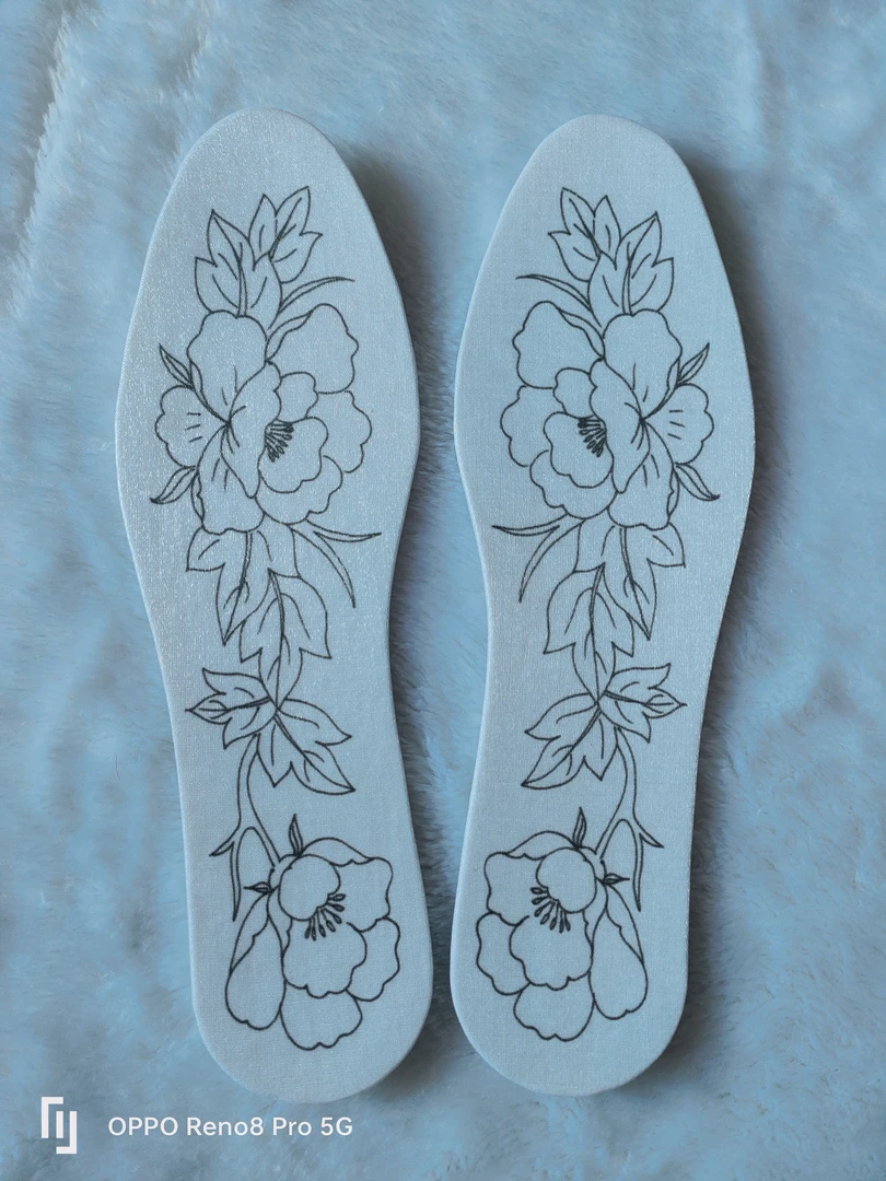 手工绣花鞋垫材料包带针线，拍五退运费，拍十送一送1.2斤涤丝线