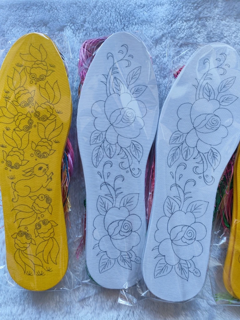 手工绣花鞋垫材料包