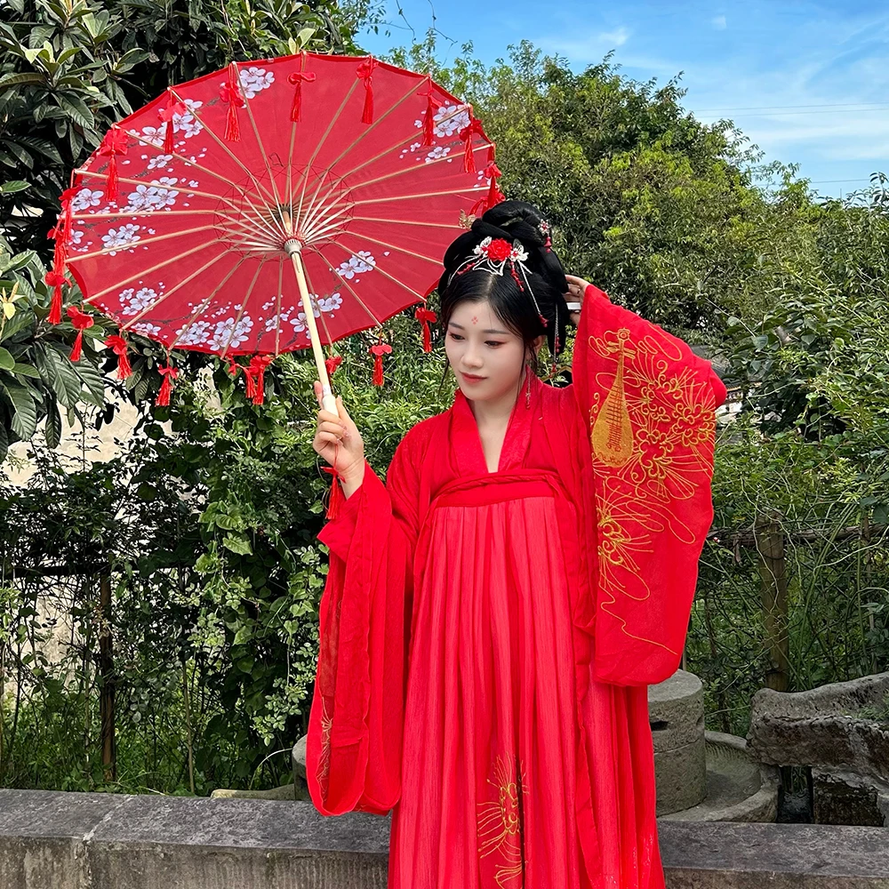 花瓣流苏伞演出表演油纸伞道具伞旗袍走秀油纸伞古典伞油纸伞古风