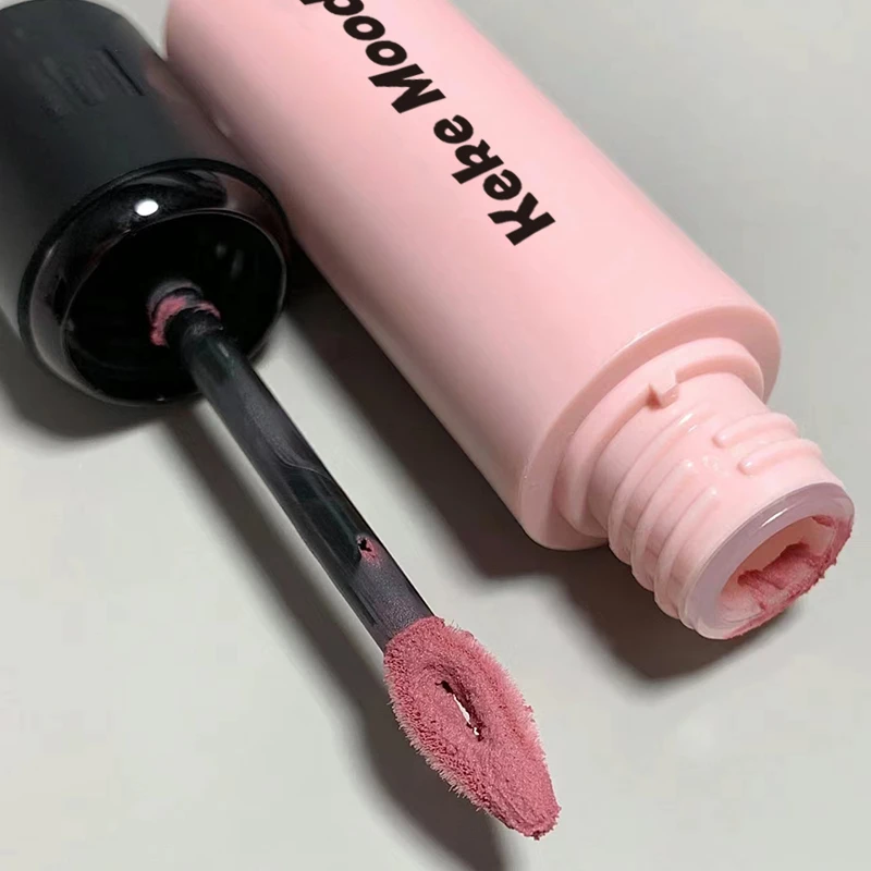 到手3支送唇刷！可可丝绒唇泥奶茶色哑光唇釉学生党纯欲显白不易掉