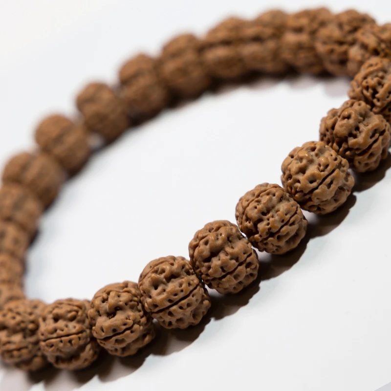 A215”文玩探宝“红叶小金刚菩提文玩手串16~16＋mm