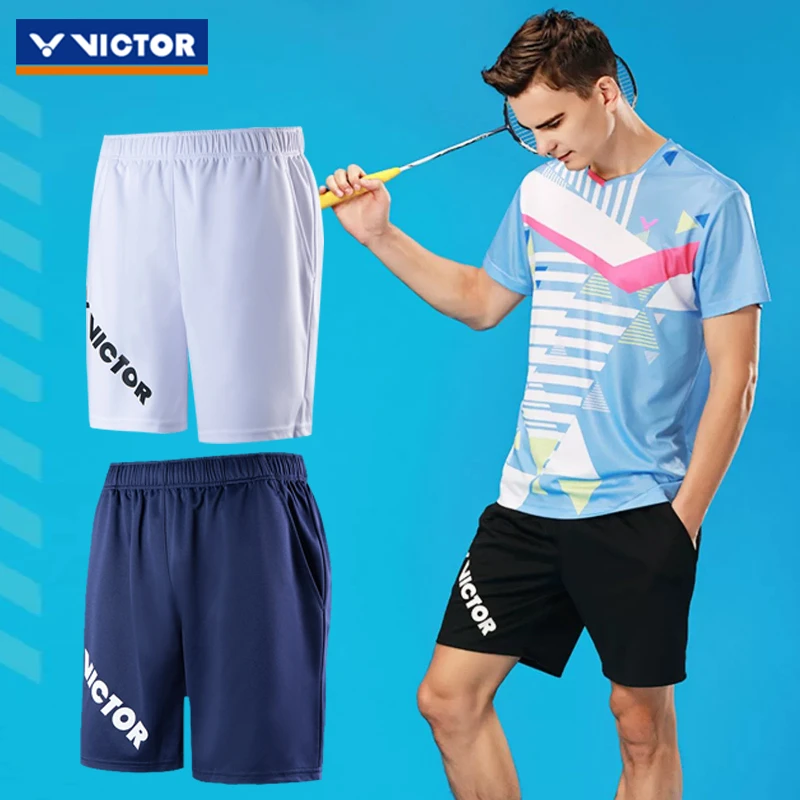VICTOR/威克多胜利羽毛球短裤男女薄款宽松透气休闲速干运动短裤