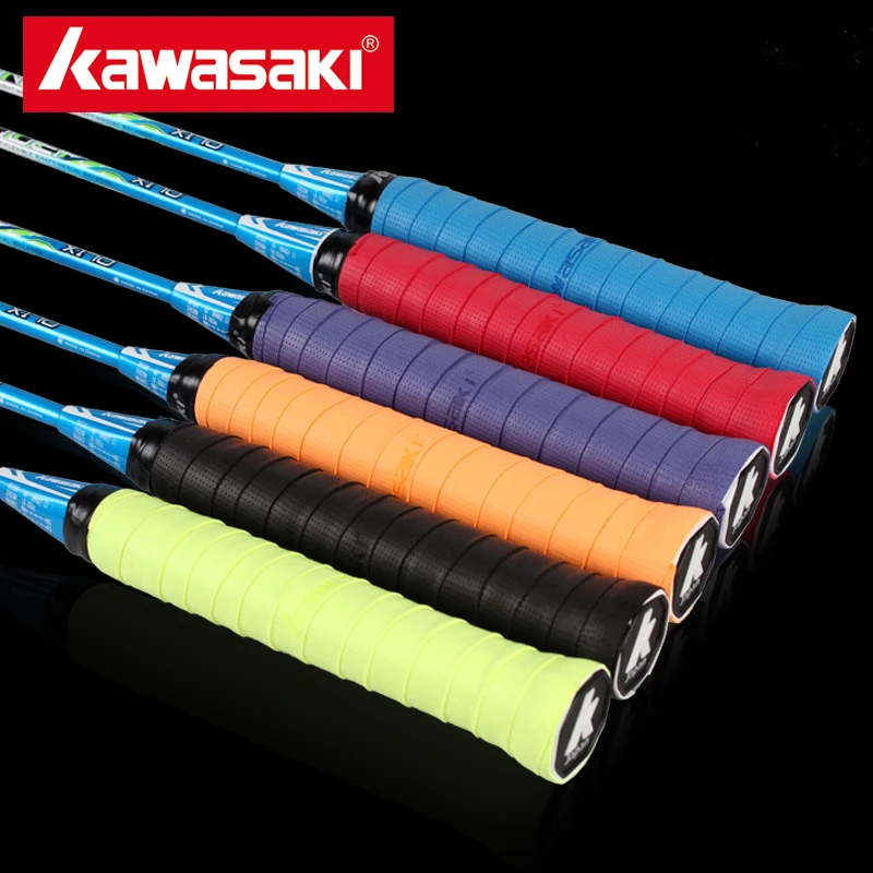 川崎吸汗带黏性粘性羽毛球拍网球手胶防滑把手缠绕带胶带磨砂超薄