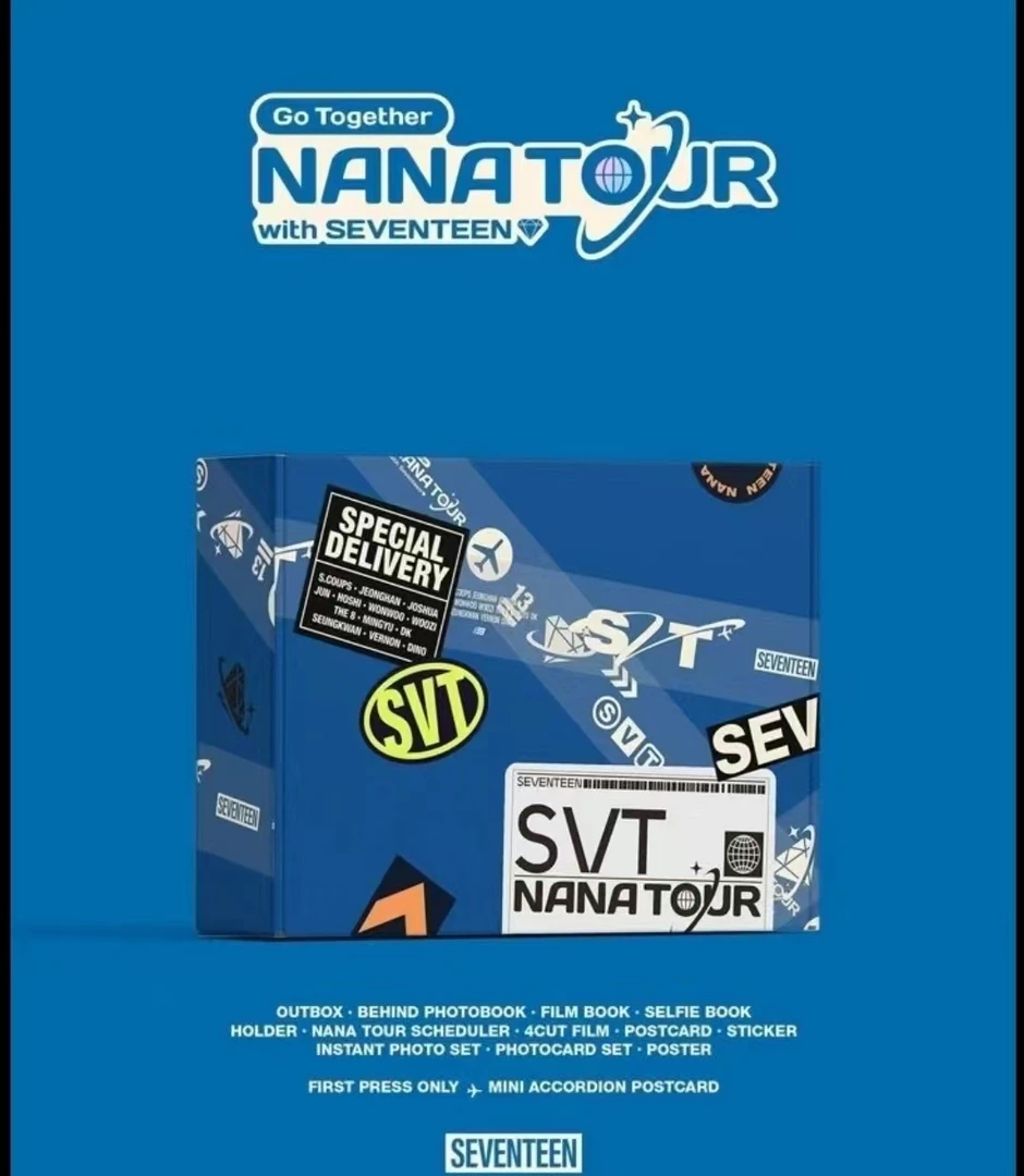 Svt NANATOUR  克拉岛回忆录、爱之丽、 HOME随机卡 专辑周边