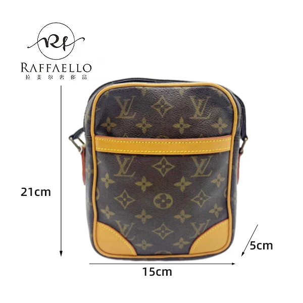 95新 LouisVuitton/路易威登 拉斐尔二G/竖版单层相机包/中古