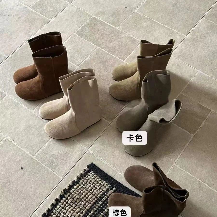 5001每天穿的韩单手工靴~很软阿！