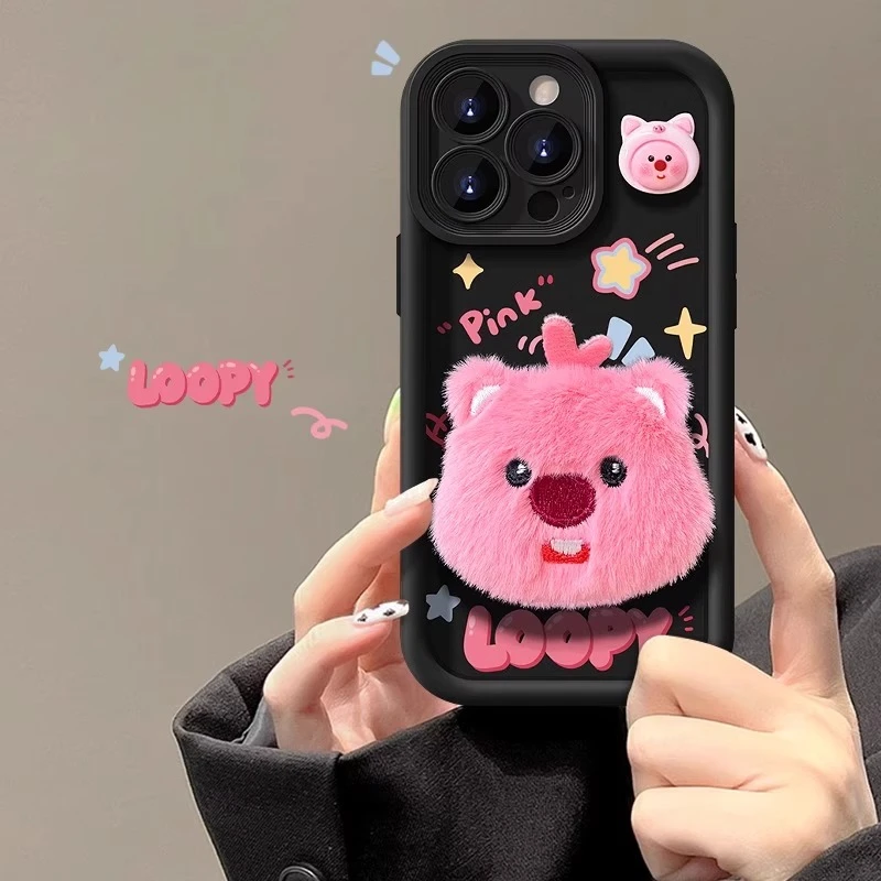 苹果手机壳可爱露比iphone14promax苹果13手机壳12高级感15简约