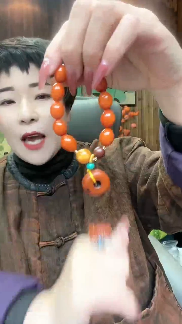 【闪购商品】琥珀颈饰未镶嵌782