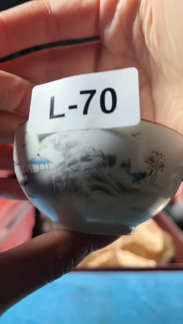 【闪购商品】瓷盖碗L70