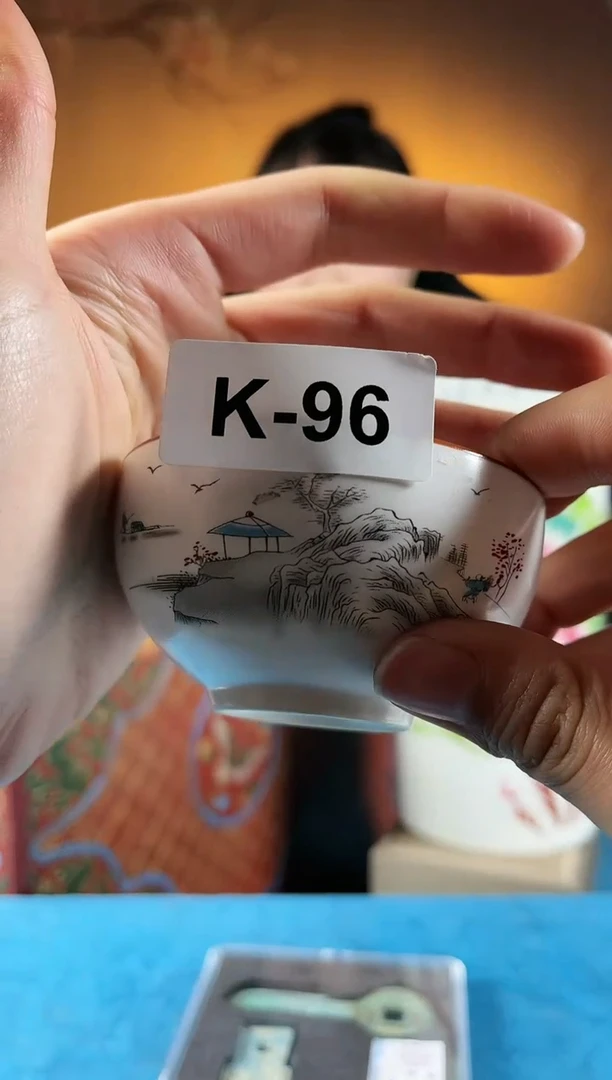 【闪购商品】瓷盖碗K96