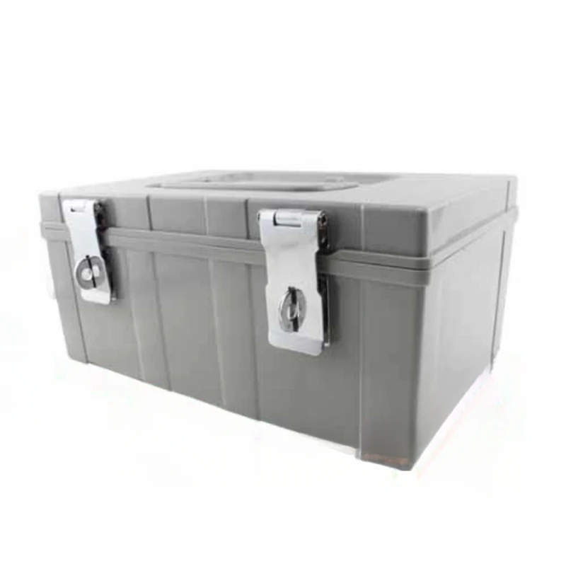 提款箱银行运钞箱塑钢票据箱柜员钱箱子摔不烂款箱现金箱