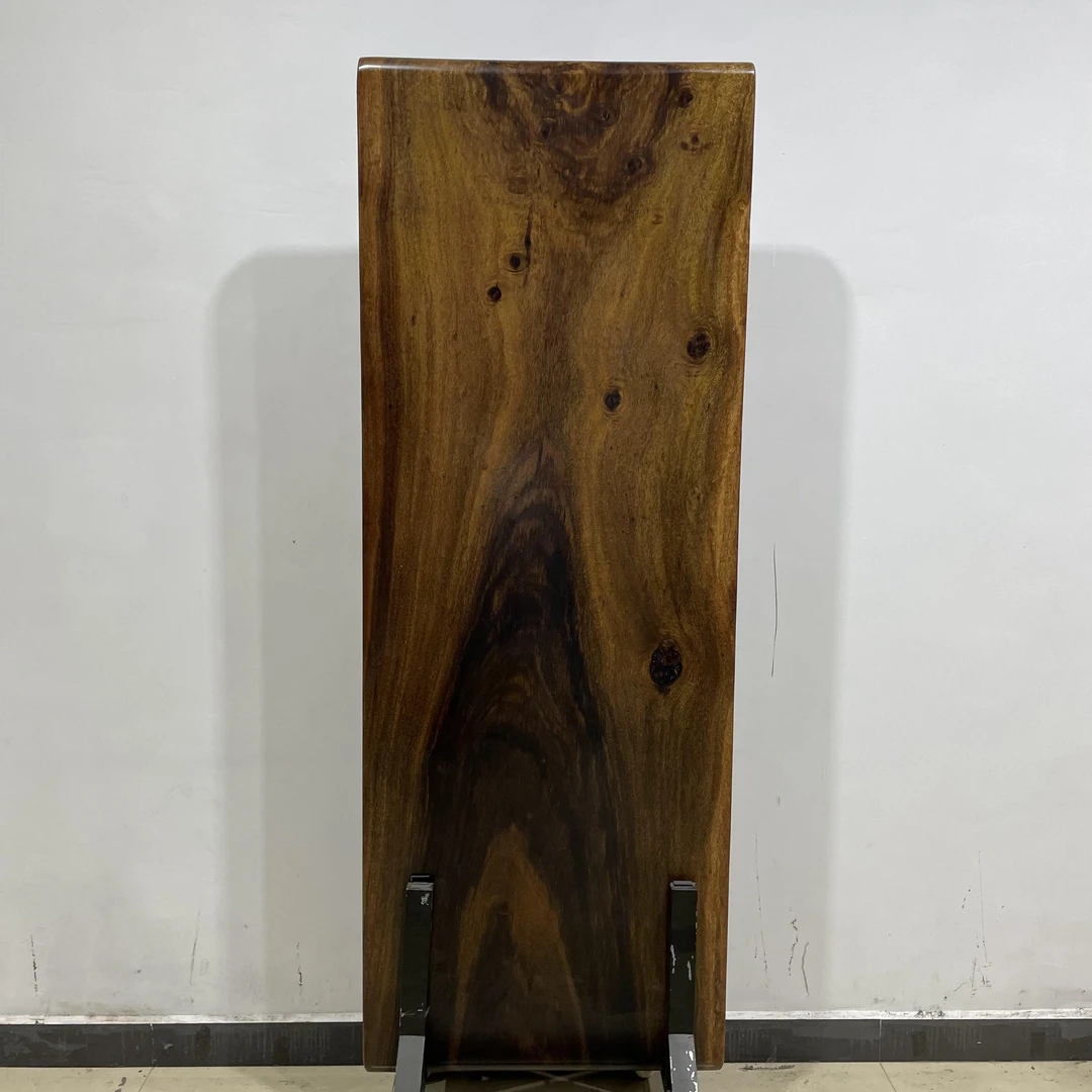 474-长218宽80厚6公分倒圆边胡桃木大板实木整板原木茶桌茶台茶几