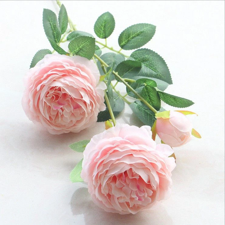 大朵牡丹花假花绢花餐桌茶几鲜花2025干花插瓶花艺仿真假花仿真花