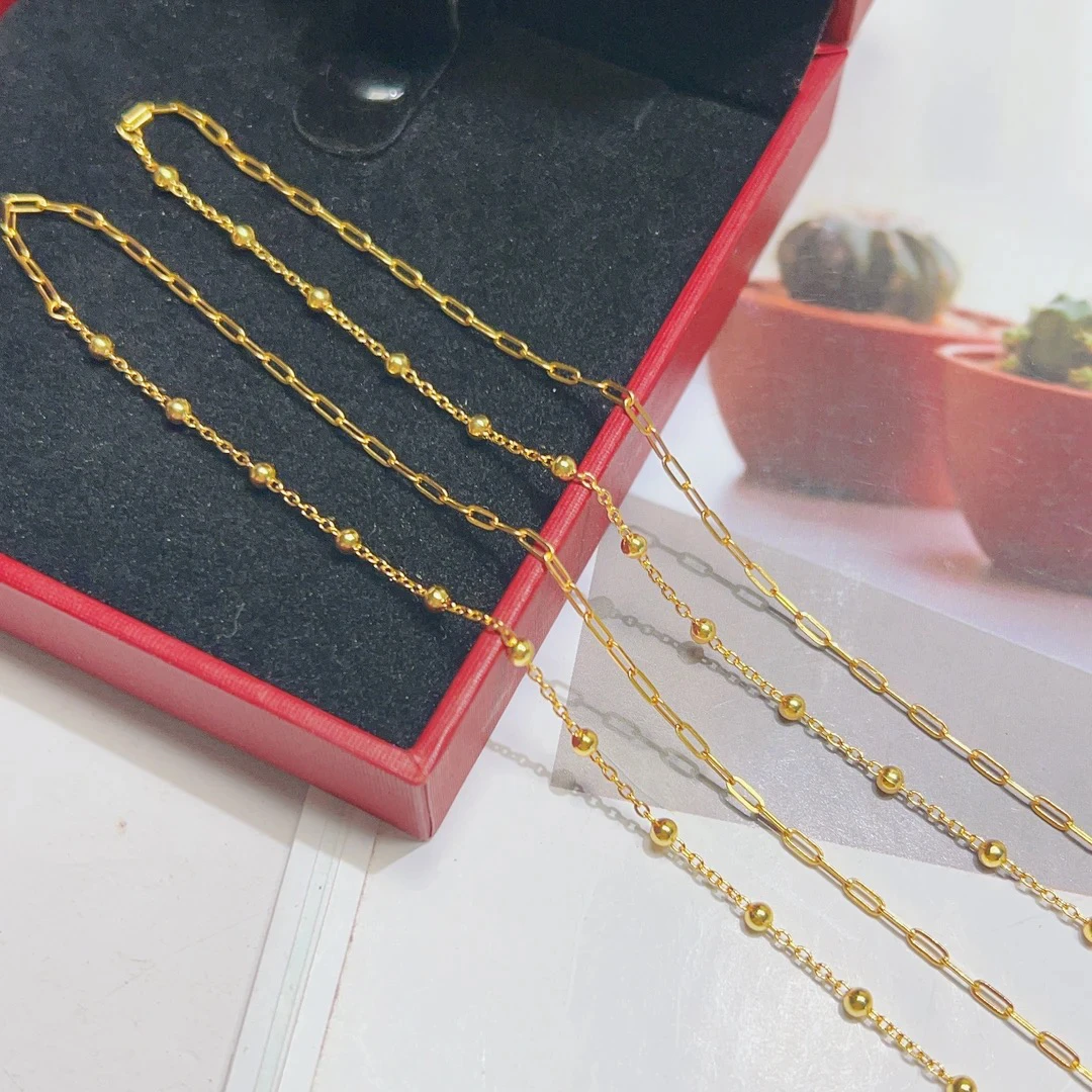 链子925银 S925银时尚AB款单链A076